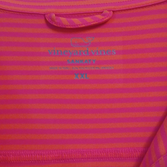 Vineyard vines dress orange pink xxl - Picture 3 of 5